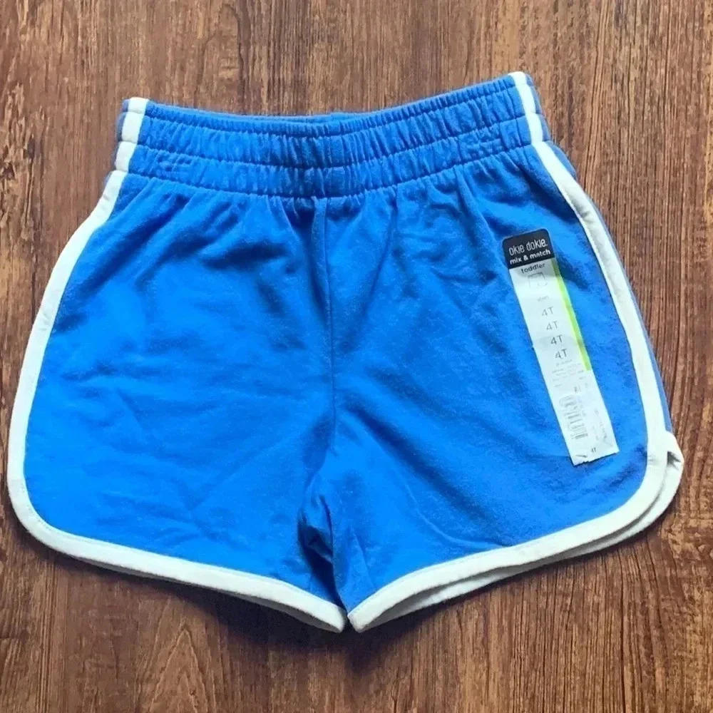 Okie Dokie Blue Toddler Shorts